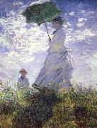 Claude Monet A woman with a parasol Germany oil painting artist